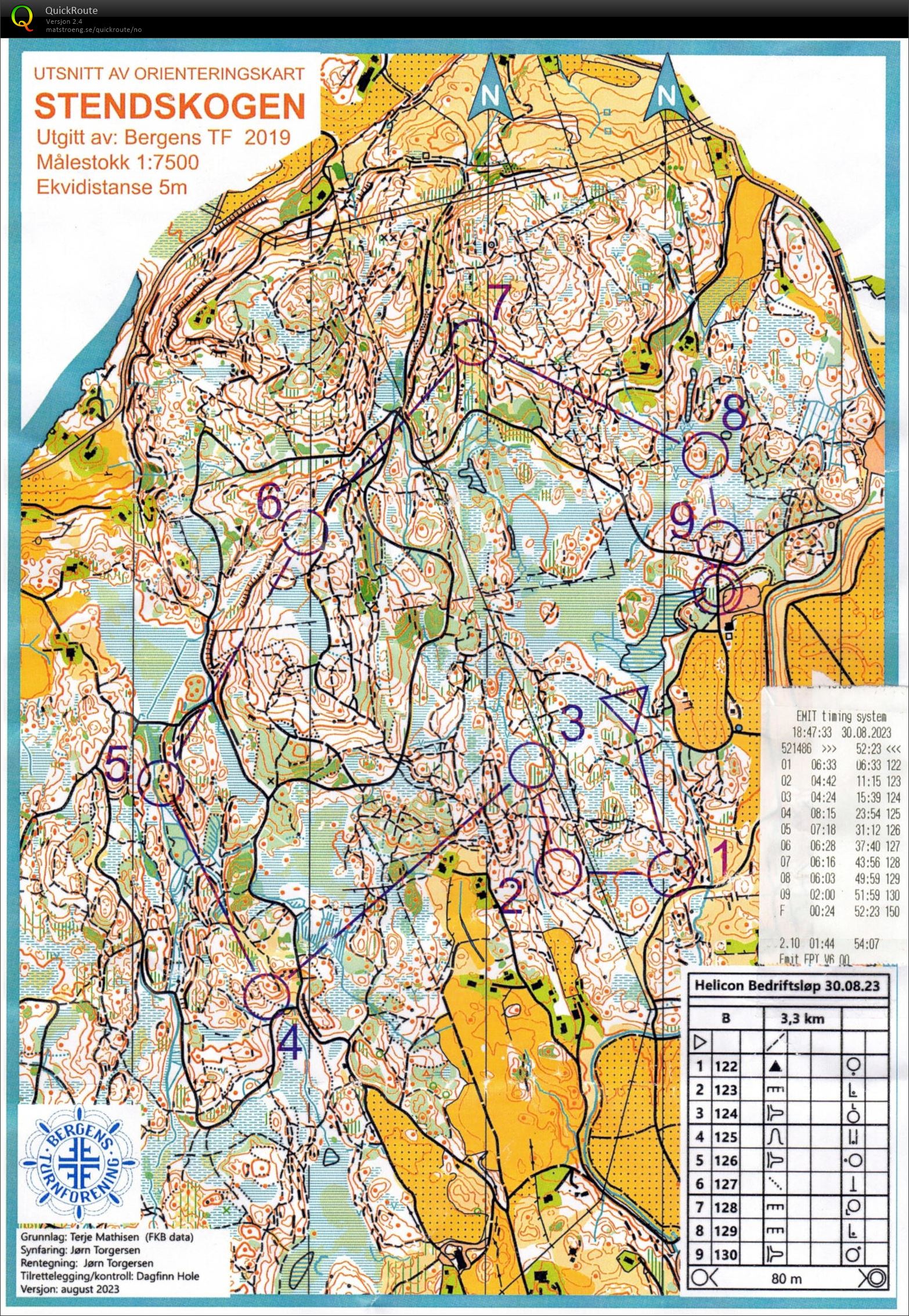 Bedriftsløp Stendskogen (30.08.2023)