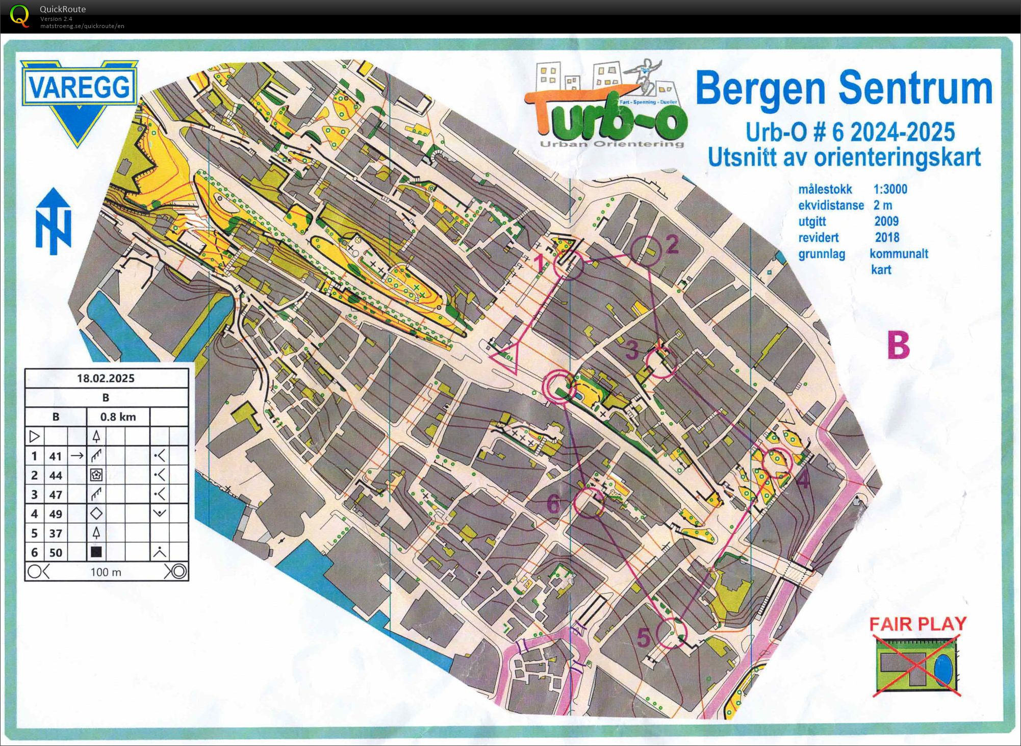 Urb-O cup #6 sløyfe B (18.02.2025)