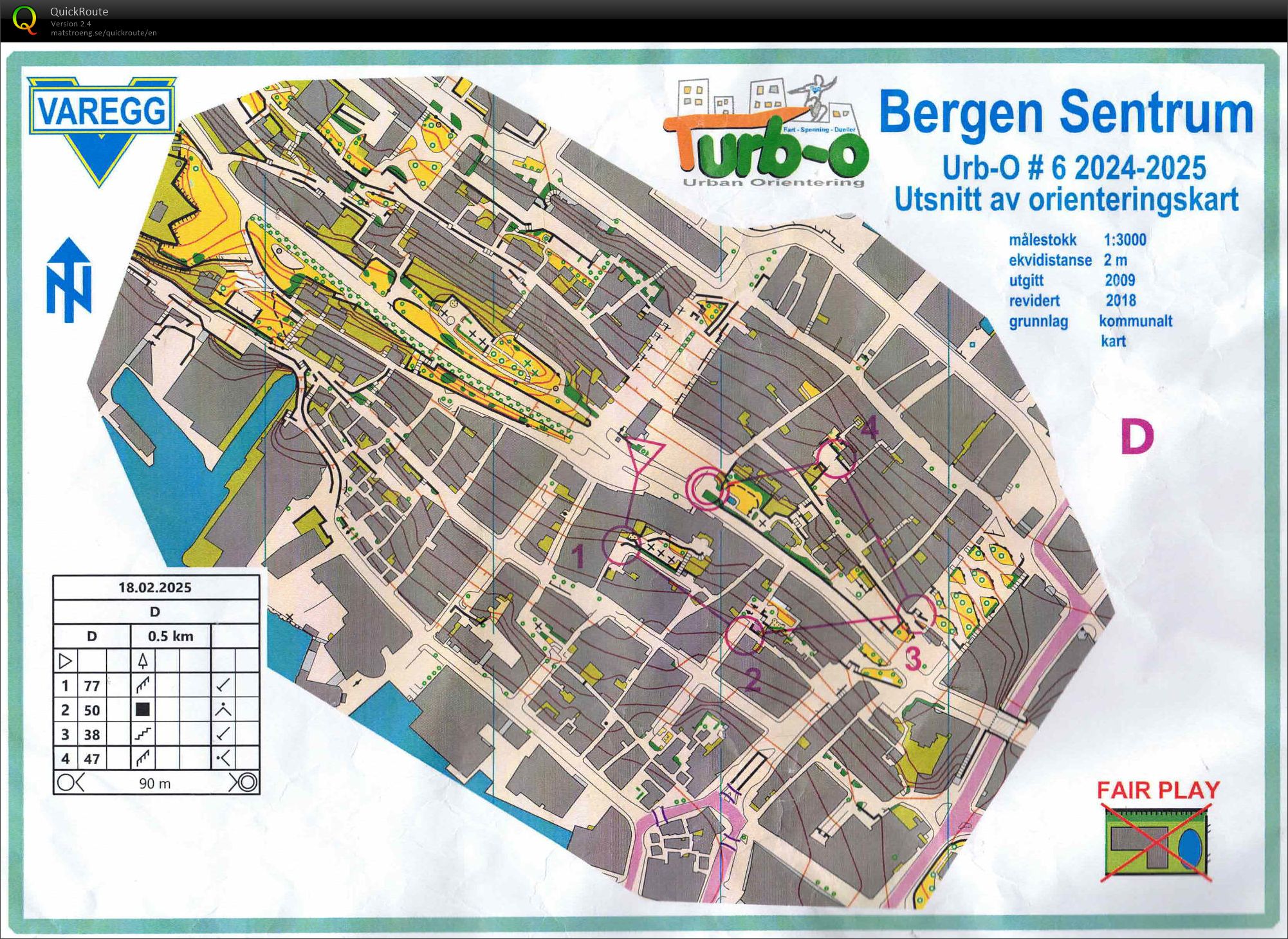 Urb-O cup #6 sløyfe D (18.02.2025)