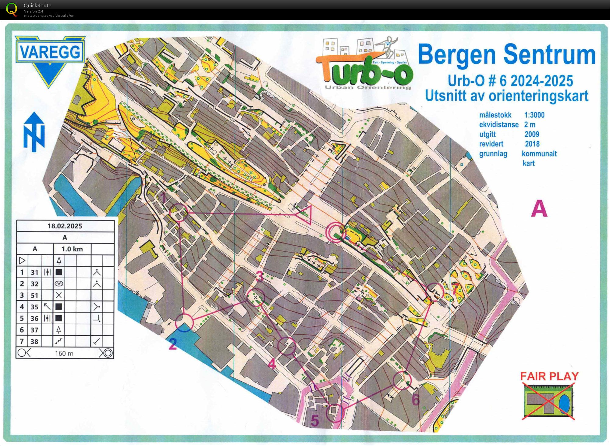 Urb-O cup #6 sløyfe A (18.02.2025)