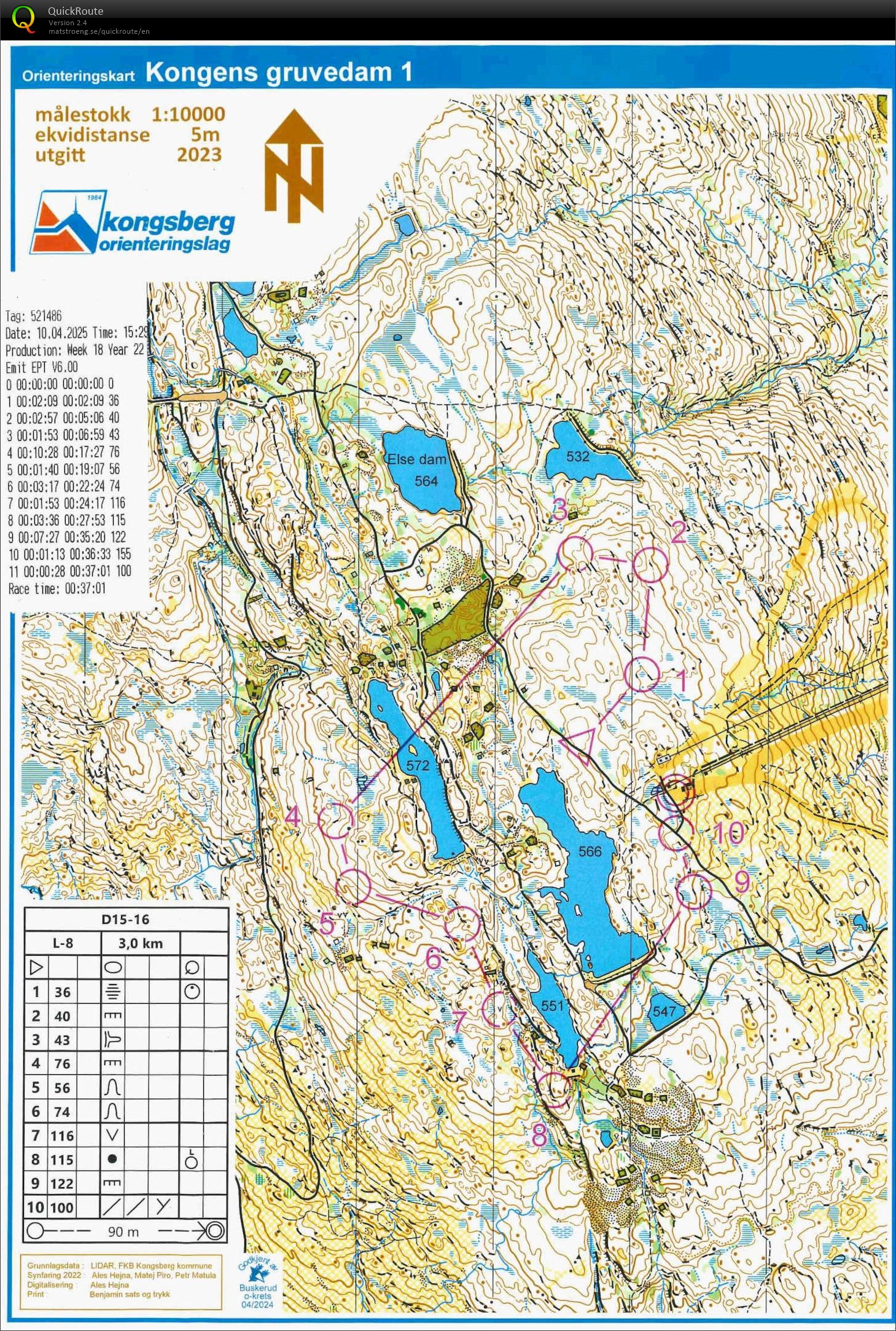Pinseløpet dag 1 (07.06.2025)