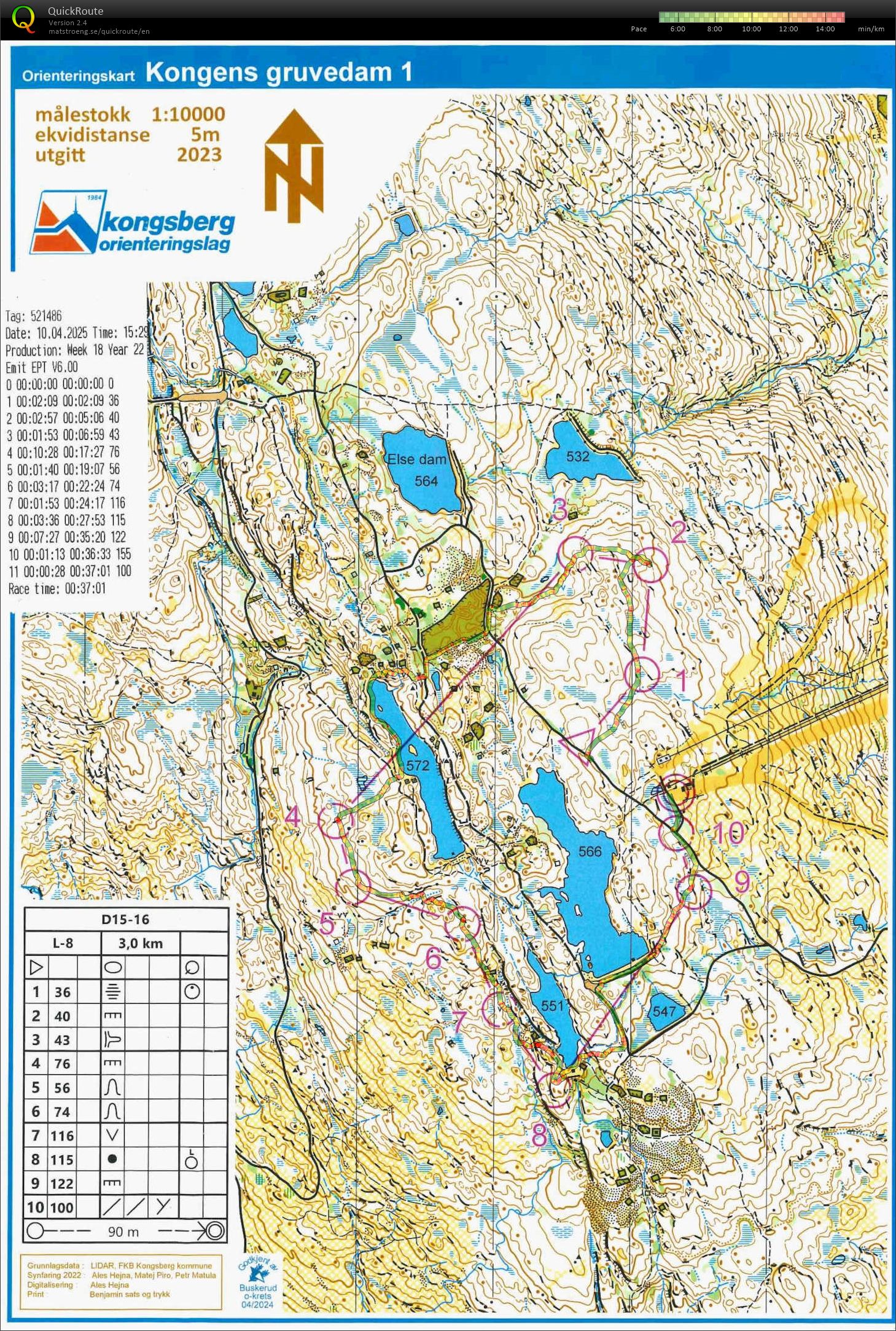 Pinseløpet dag 1 (07.06.2025)