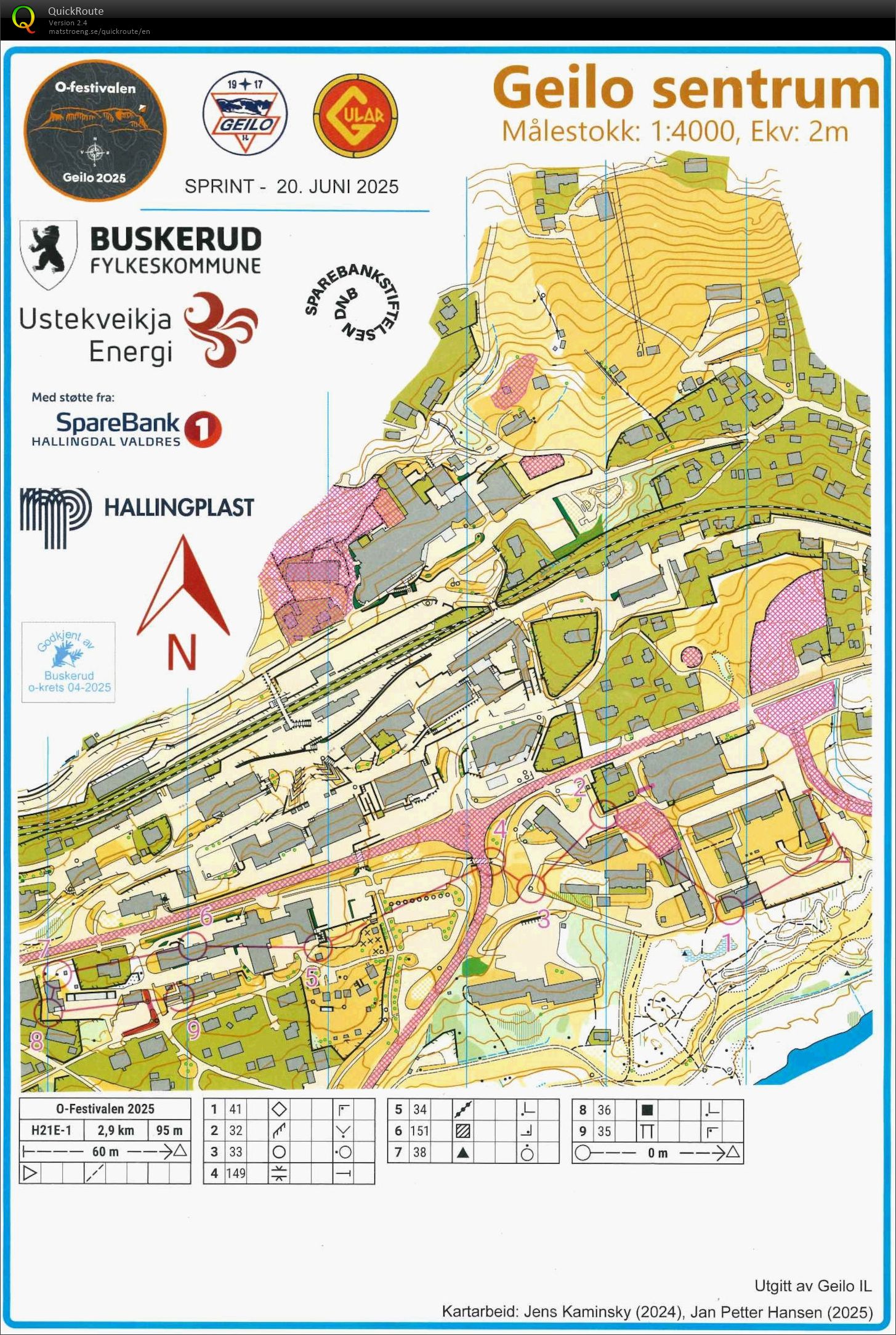 O-festivalen sprint (del 1) (20.06.2025)