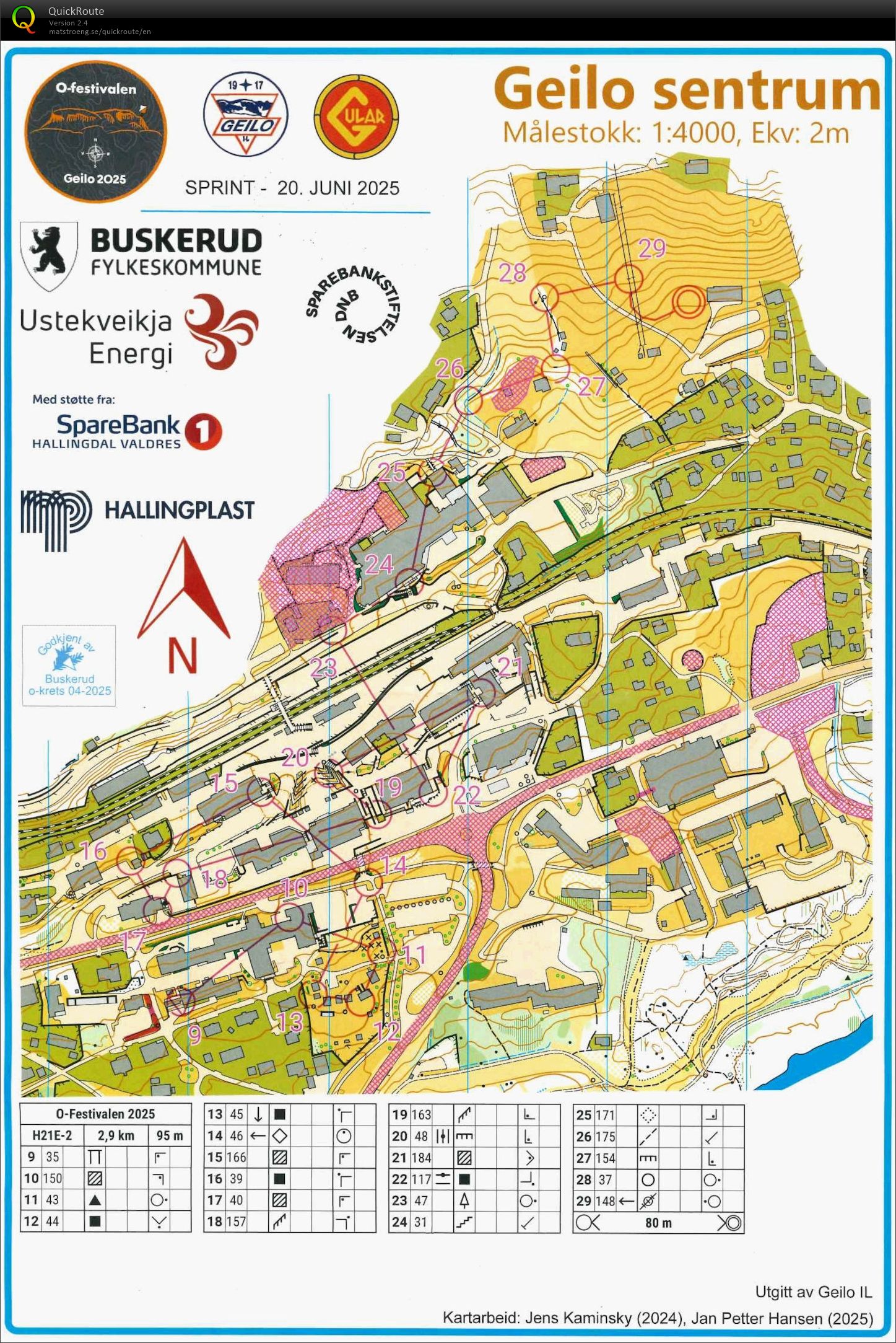 O-festivalen sprint (del 2) (20.06.2025)