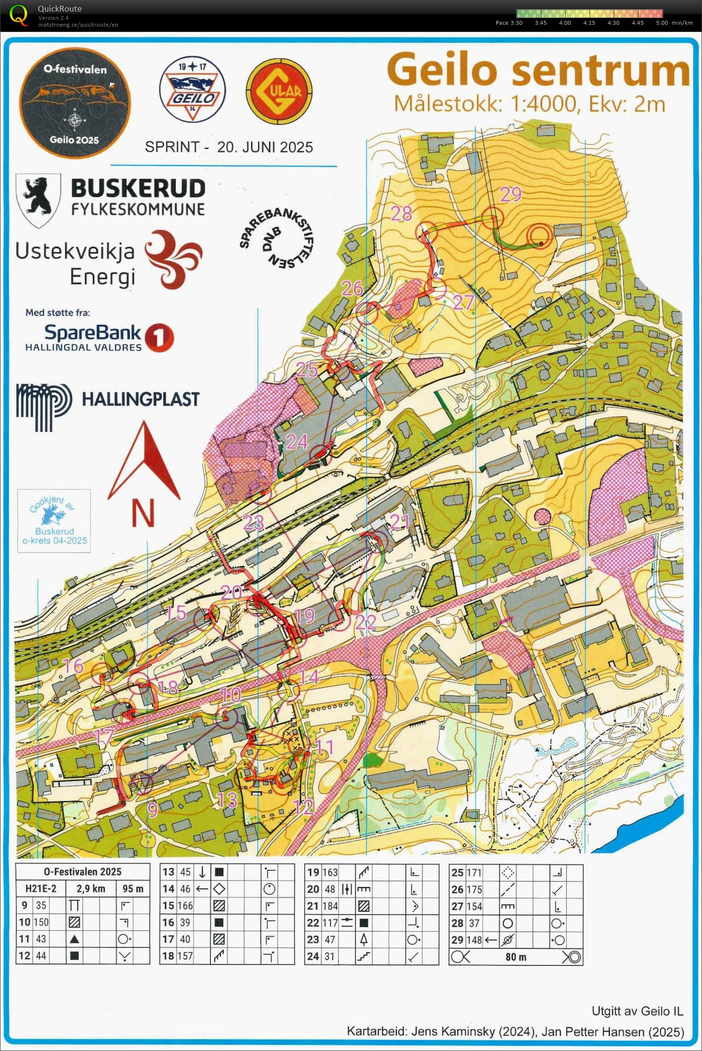 O-festivalen sprint (del 2) (20.06.2025)